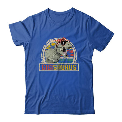 Gigisaurus T Rex Dinosaur Gigi Saurus Family Matching-T-Shirt & Hoodie-Classic T-Shirt-Royal