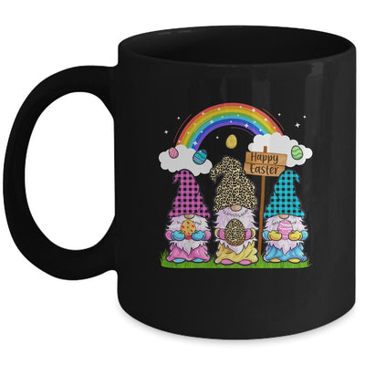 Gnome Easter Leopard Print Easter Day Mug-Coffee Mug-Mug-Black