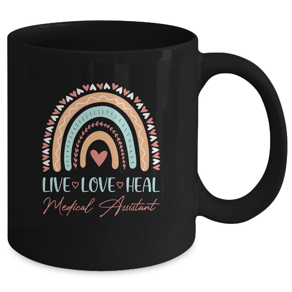 Graduation Rainbow Medical Assistant For Women Mug-Coffee Mug-