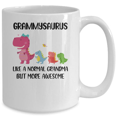 Grammysaurus Like A Normal Grandma But More Awesome Grammy Mug-Coffee Mug-