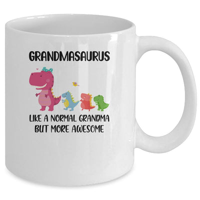 Grandmasaurus Like A Normal Grandma But More Awesome Grandma Mug-Coffee Mug-