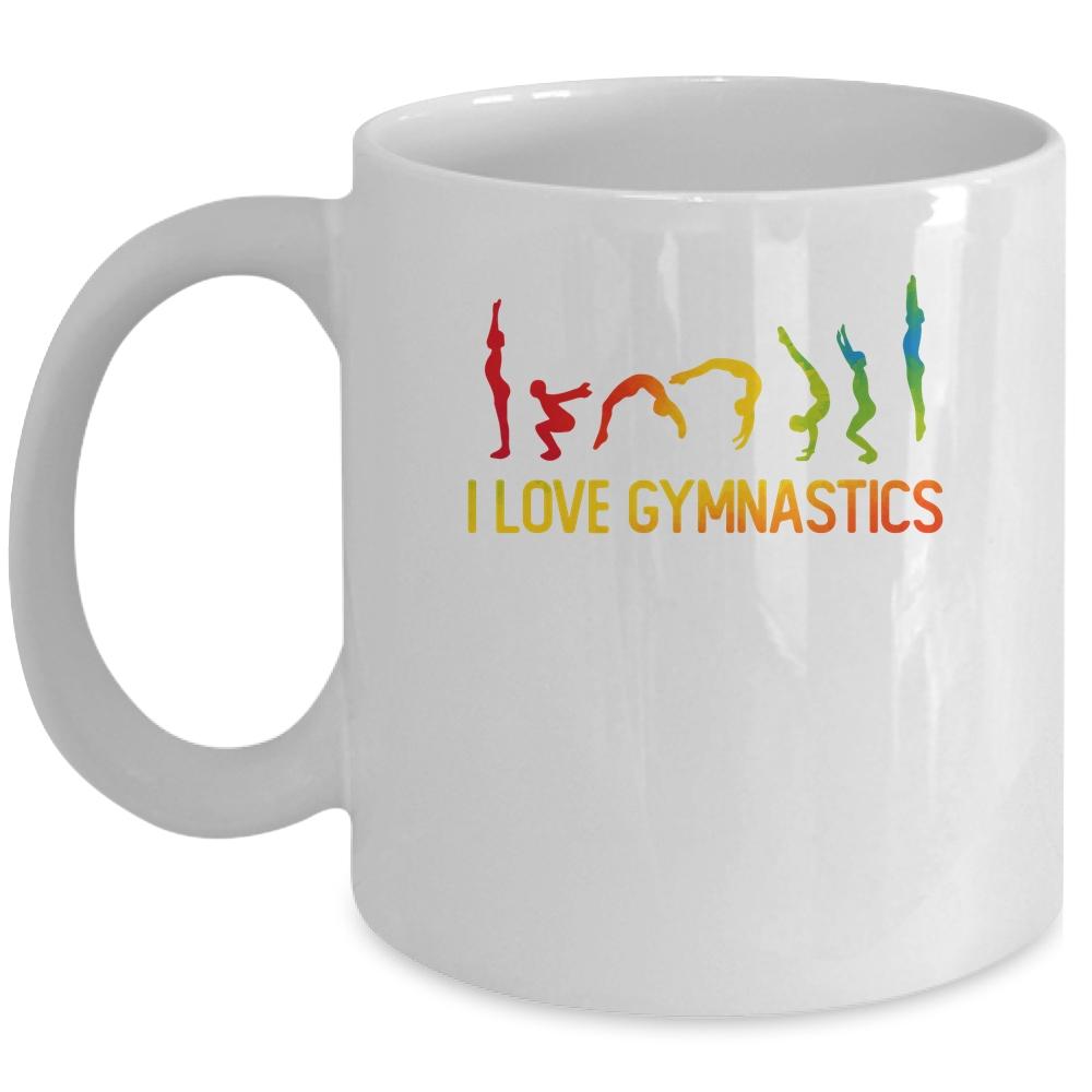 Gymnastic Floor Routine I Love Gymnastics Mug