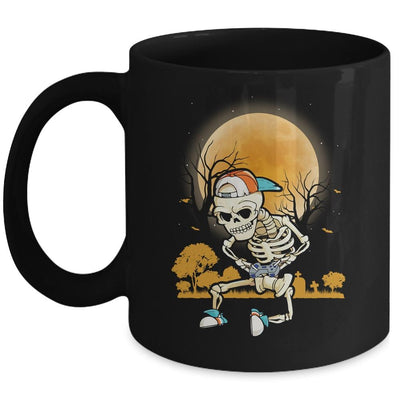 Halloween Men Boys Gamer Gift Skeleton For Boys Mug-Coffee Mug-Mug-Black