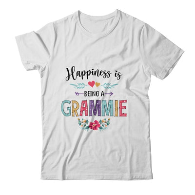 Happiness Is Being A Grammie For The First Time Mothers Day-T-Shirt & Hoodie-Classic T-Shirt-White