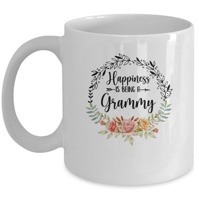 Happiness Is Being A Grammy The First Time Mothers Day Mug-Coffee Mug-Mug-White