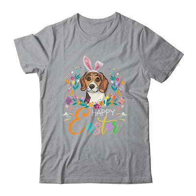 Happy Easter Bunny Beagle Lovers With Easter Eggs-T-Shirt & Tank Top-Classic T-Shirt-Sport Grey