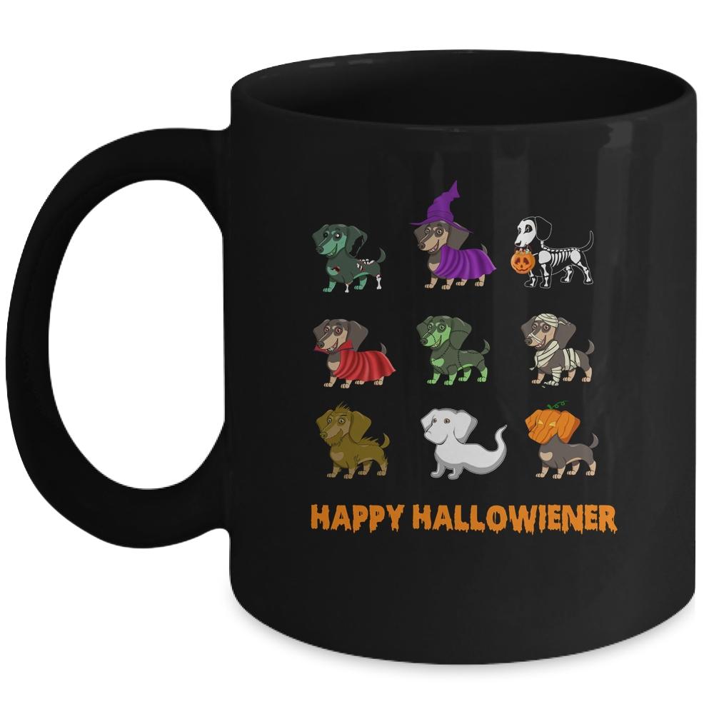 Happy Halloween Halloweiner Dachshund Dog Lovers Mug
