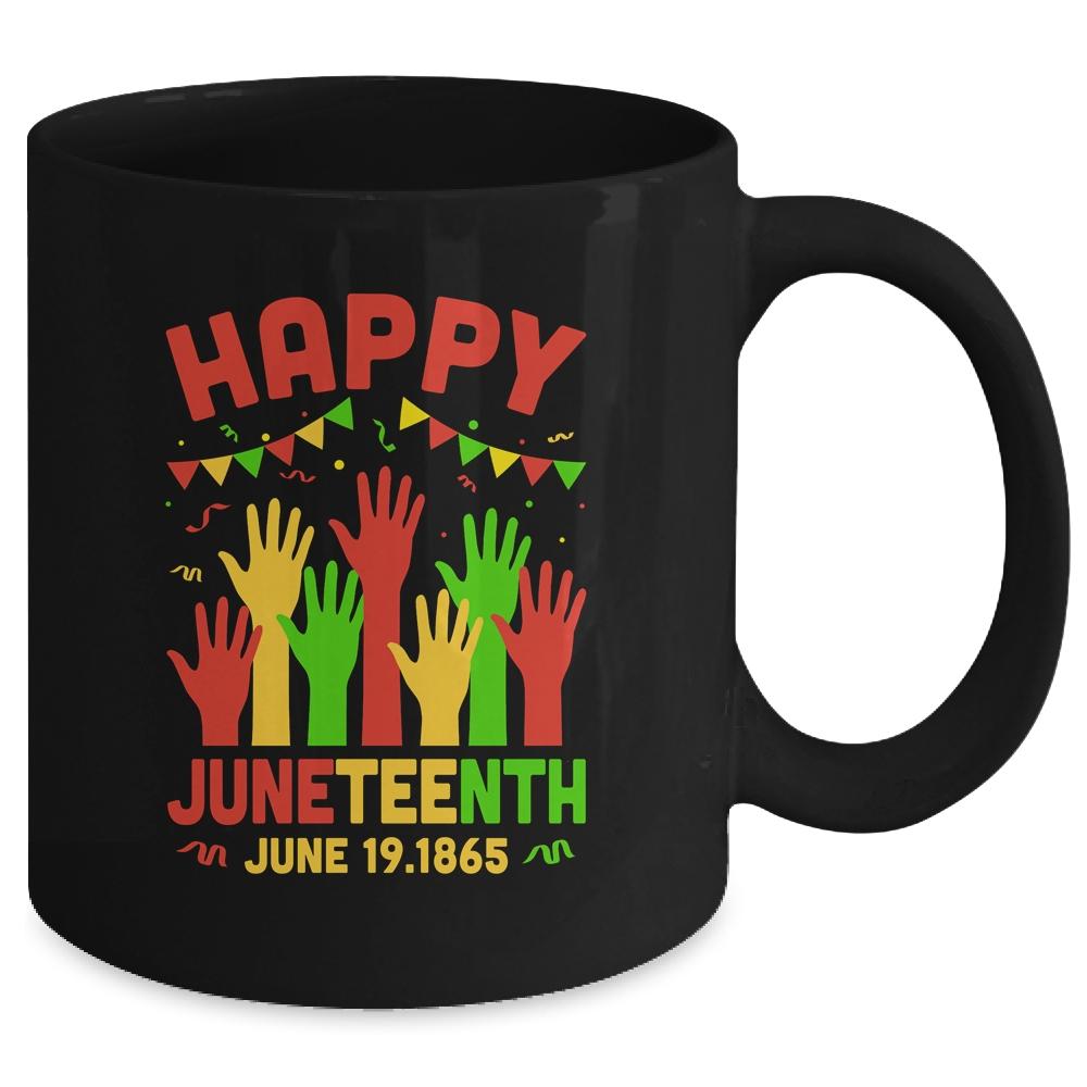 Happy Juneteenth Day Black Freedom African Mug-Coffee Mug-