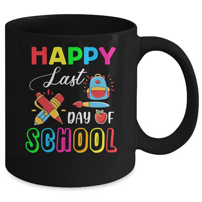 Happy Last Day Of School Teacher Boys Girls Kids Mug-Coffee Mug-