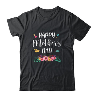 Happy Mother's Day For Mom And Women And Grandma-T-Shirt & Tank Top-Classic T-Shirt-Black