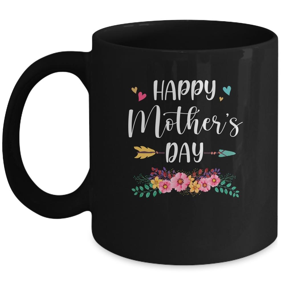 Happy Mother's Day For Mom And Women And Grandma Mug-Coffee Mug-Mug-Black