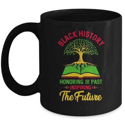 Honoring Past Inspiring Future Men Women Black History Month Mug-Coffee Mug-Mug-Black