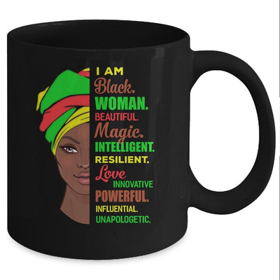 I Am Black Woman Black History Month Mug-Coffee Mug-Mug-Black
