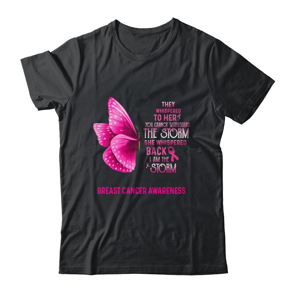 I Am The Storm Breast Cancer Awareness Butterfly
