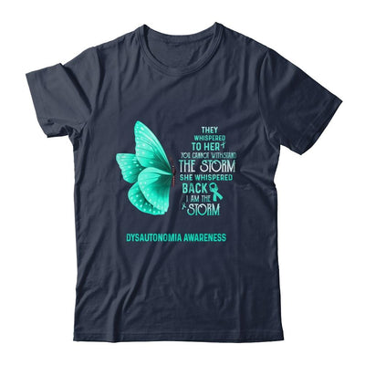 I Am The Storm Dysautonomia Awareness Butterfly-T-Shirt & Tank Top-Classic T-Shirt-Navy