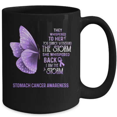 I Am The Storm Stomach Cancer Awareness Butterfly Mug-Coffee Mug-