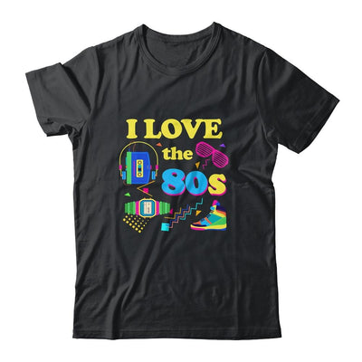 I Love The 80s Gift Clothes For Women And Men-T-Shirt & Tank Top-Classic T-Shirt-Black