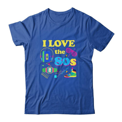 I Love The 80s Gift Clothes For Women And Men-T-Shirt & Tank Top-Classic T-Shirt-Royal