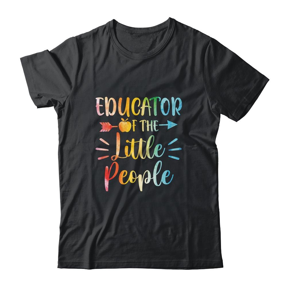 I Teach Little People Funny Preschool Teacher Gift-T-Shirt & Hoodie-Classic T-Shirt-Black