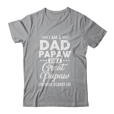 I'm A Dad Papaw And A Great Papaw Nothing Scares Me-T-Shirt & Hoodie-Classic T-Shirt-Sport Grey