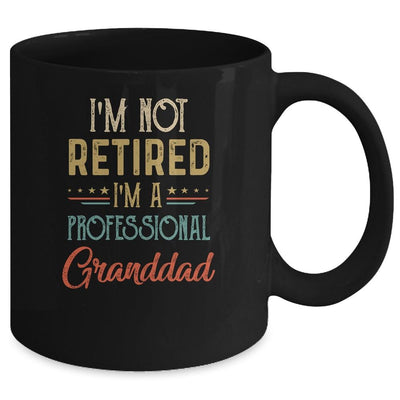 I'm Not Retired A Professional Granddad Father Day Vintage Mug-Coffee Mug-