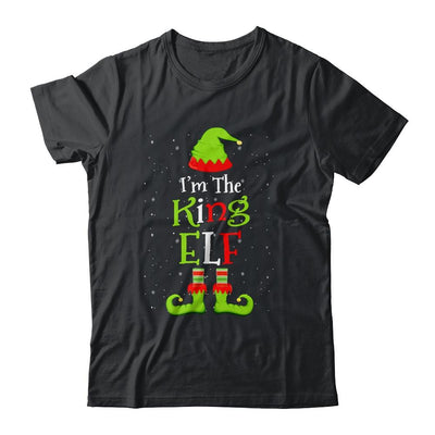 I'm The King Elf Family Matching Funny Christmas Group Gift-T-Shirt & Sweatshirt-Classic T-Shirt-Black
