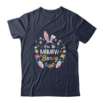 I'm The Mamaw Bunny Matching Family Easter Party-T-Shirt & Hoodie-Classic T-Shirt-Navy
