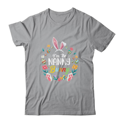 I'm The Nanny Bunny Matching Family Easter Party-T-Shirt & Hoodie-Classic T-Shirt-Sport Grey