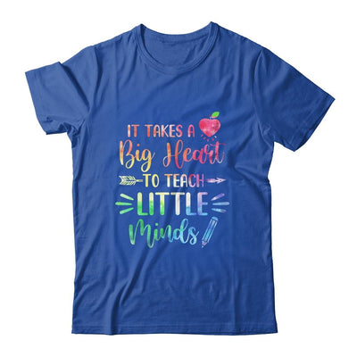 It Takes A Big Heart To Teach Little Minds Teacher-T-Shirt & Hoodie-Classic T-Shirt-Royal