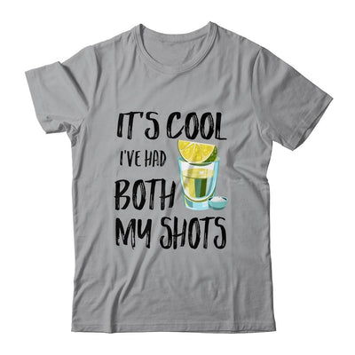 It's Cool I've Had Both My Shots Tequila Drink Funny-T-Shirt & Tank Top-Classic T-Shirt-Sport Grey