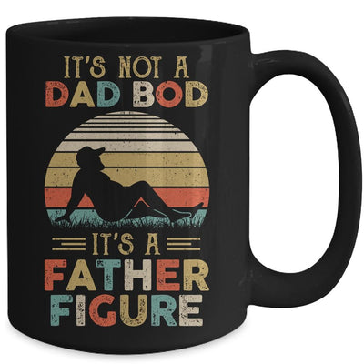 It's Not A Dad Bod It's A Father Figure Fathers Day Vintage Mug-Coffee Mug-