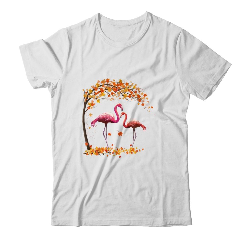 Its Fall Yall Flamingo Thanksgiving Halloween Gift-T-Shirt & Sweatshirt-Classic T-Shirt-White