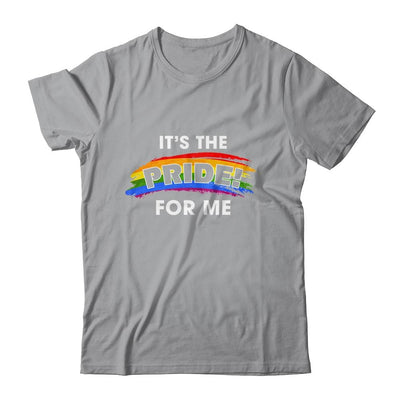 Its The Pride for Me Gay Pride Rainbow LGBT-T-Shirt & Tank Top-Classic T-Shirt-Sport Grey