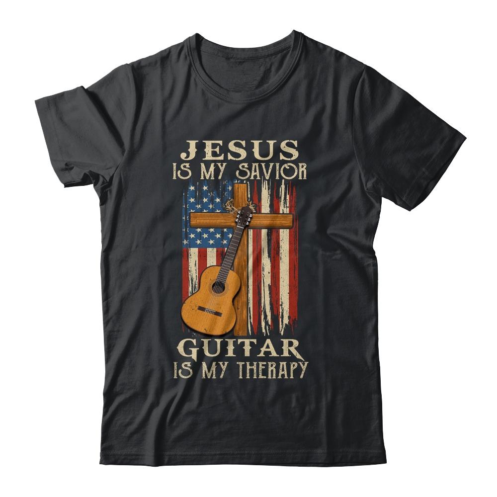 Jesus Is My Savior Guitar Is My Therapy