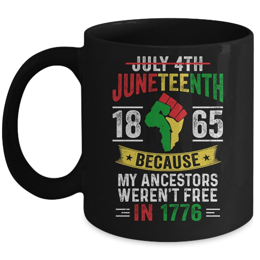 Juneteenth Black History Pride African American Freedom Mug-Coffee Mug-Mug-Black