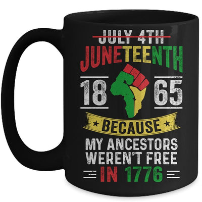 Juneteenth Black History Pride African American Freedom Mug-Coffee Mug-Mug-Black
