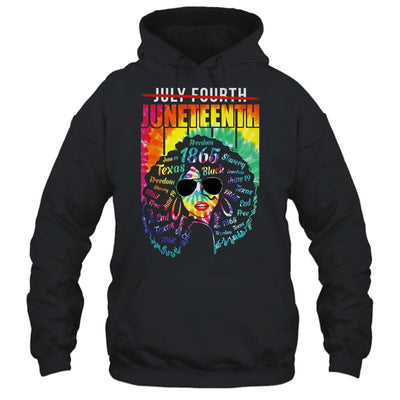 Juneteenth Freedom Day African American June 19th 1965-T-Shirt & Tank Top-Pullover Hoodie-Black