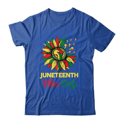 Juneteenth Vibes Melanin Black Girl Magic Women Girl-T-Shirt & Tank Top-Classic T-Shirt-Royal