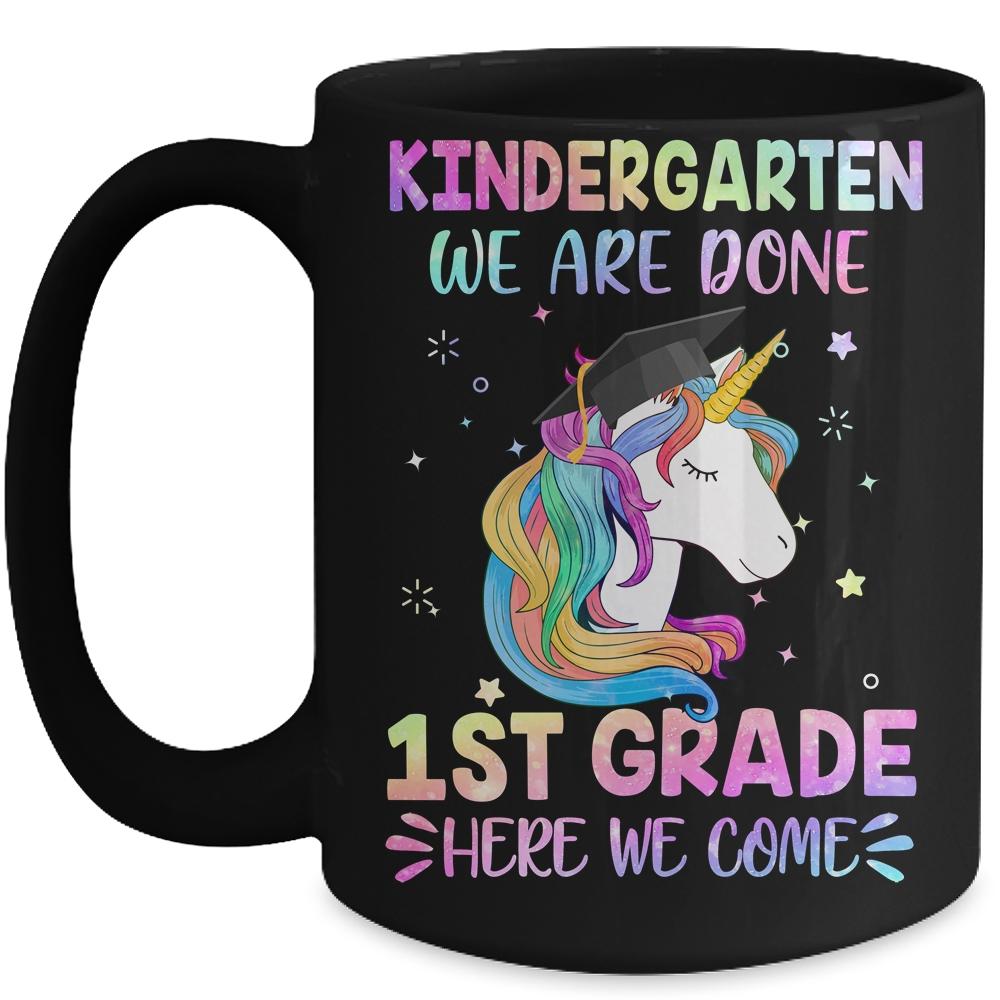 Kindergarten Graduation Magical Unicorn Gifts Mug-Coffee Mug-Mug-Black