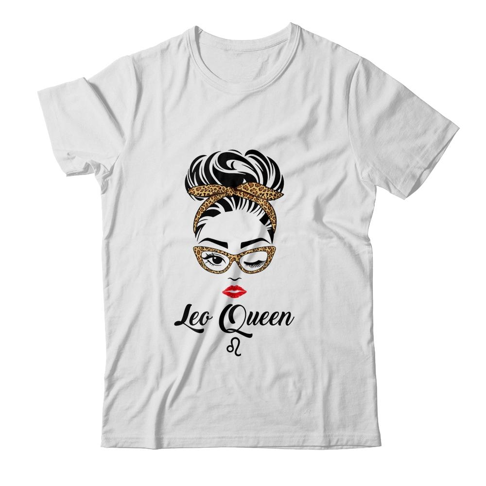 Leo Queen Woman Leopard Lips Eyes Lady Birthday Gifts