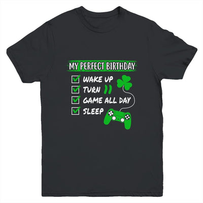 Level 11 Birthday Party 11 Years Old Video Games Perfect Birthday Youth-Youth Shirt-Youth T-Shirt-Black