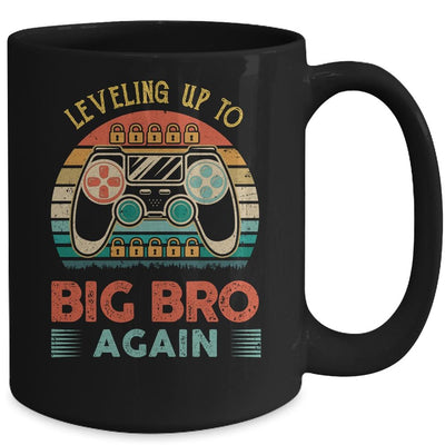 Leveling Up To Big Bro Again Vintage Big Brother Mug-Coffee Mug-
