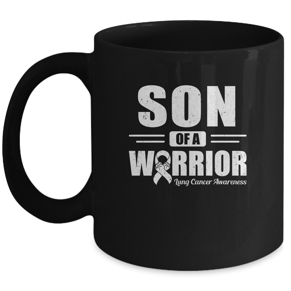 Lung Cancer Awareness Son Of Warrior Green Gift