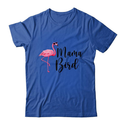 Mama Bird Flamingo Mommy Cute Flower Flamingo Gifts-T-Shirt & Tank Top-Classic T-Shirt-Royal