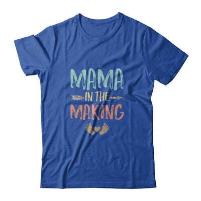Mama In The Making Pregnancy Announcement Reveal Party-T-Shirt & Tank Top-Classic T-Shirt-Royal
