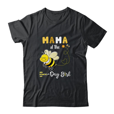 Mama Of The Bee Birthday Girl Family Matching-T-Shirt & Hoodie-Classic T-Shirt-Black