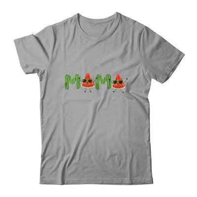 Mama Watermelon Funny Summer Fruit Mom Mother's Day-T-Shirt & Hoodie-Classic T-Shirt-Sport Grey