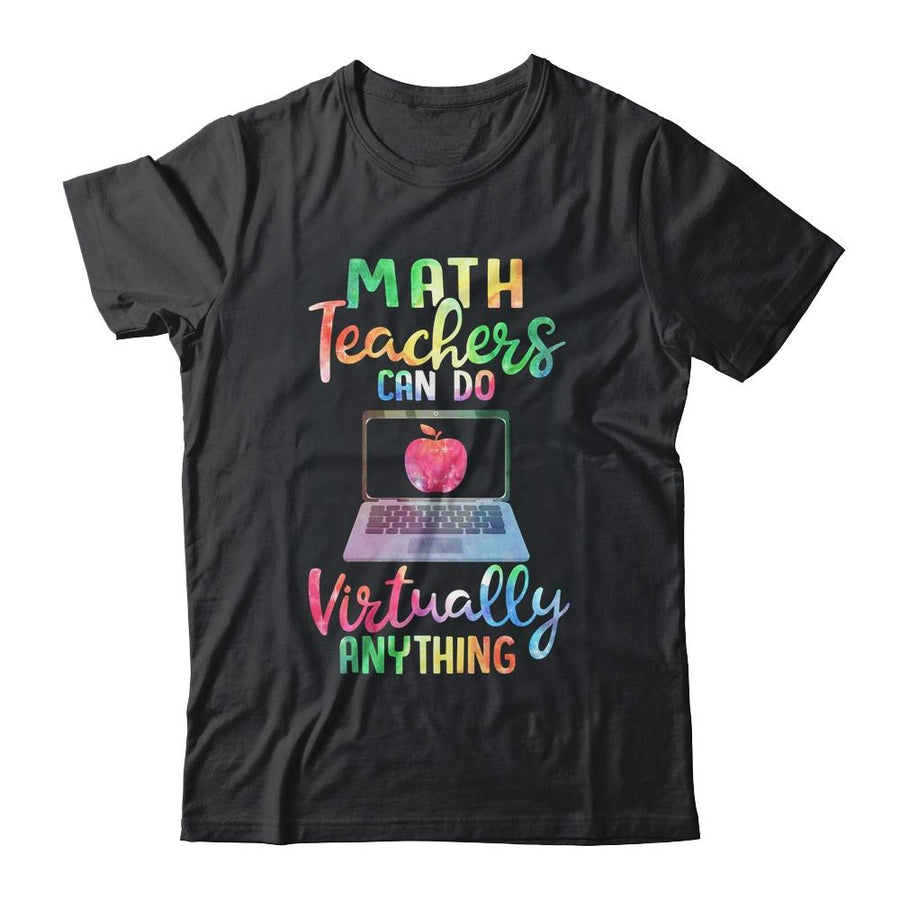 Math Teachers Can Do Virtually Anything-T-Shirt & Hoodie-Classic T-Shirt-Black