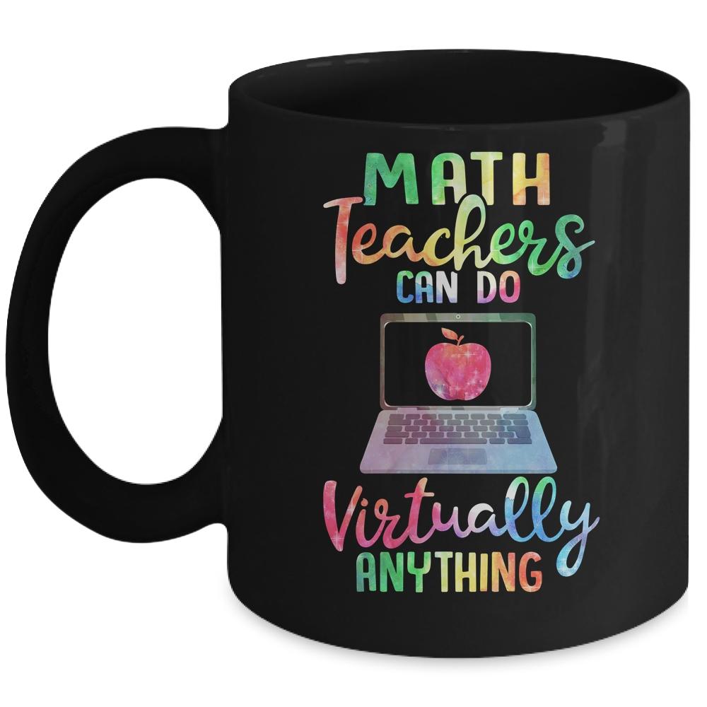 Math Teachers Can Do Virtually Anything Mug-Coffee Mug-Mug-Black