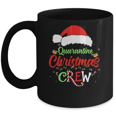 Merry Christmas 2020 Quarantine Christmas Crew Family Gift Mug-Coffee Mug-Mug-Black
